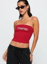 Stanford Tube Top Red